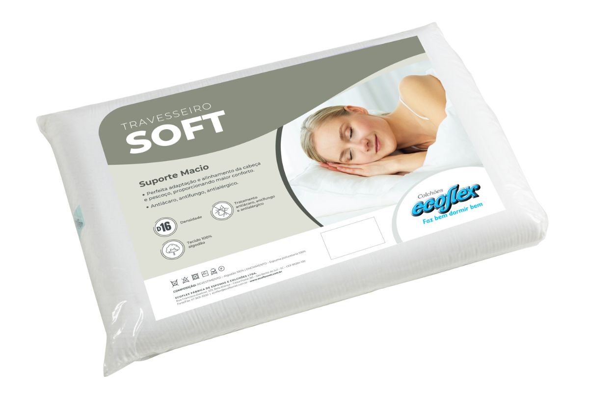 Travesseiro Soft Ecoflex